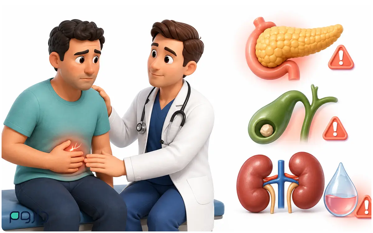 عوارض جدی آمپول‌های لاغری شامل پانکراتیت، مشکلات کیسه صفرا و کم‌آبی