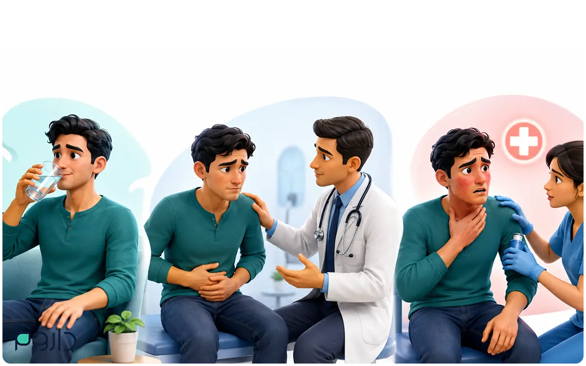 علائم خطر عوارض آمپول‌های لاغری و زمان مراجعه به پزشک یا اورژانس