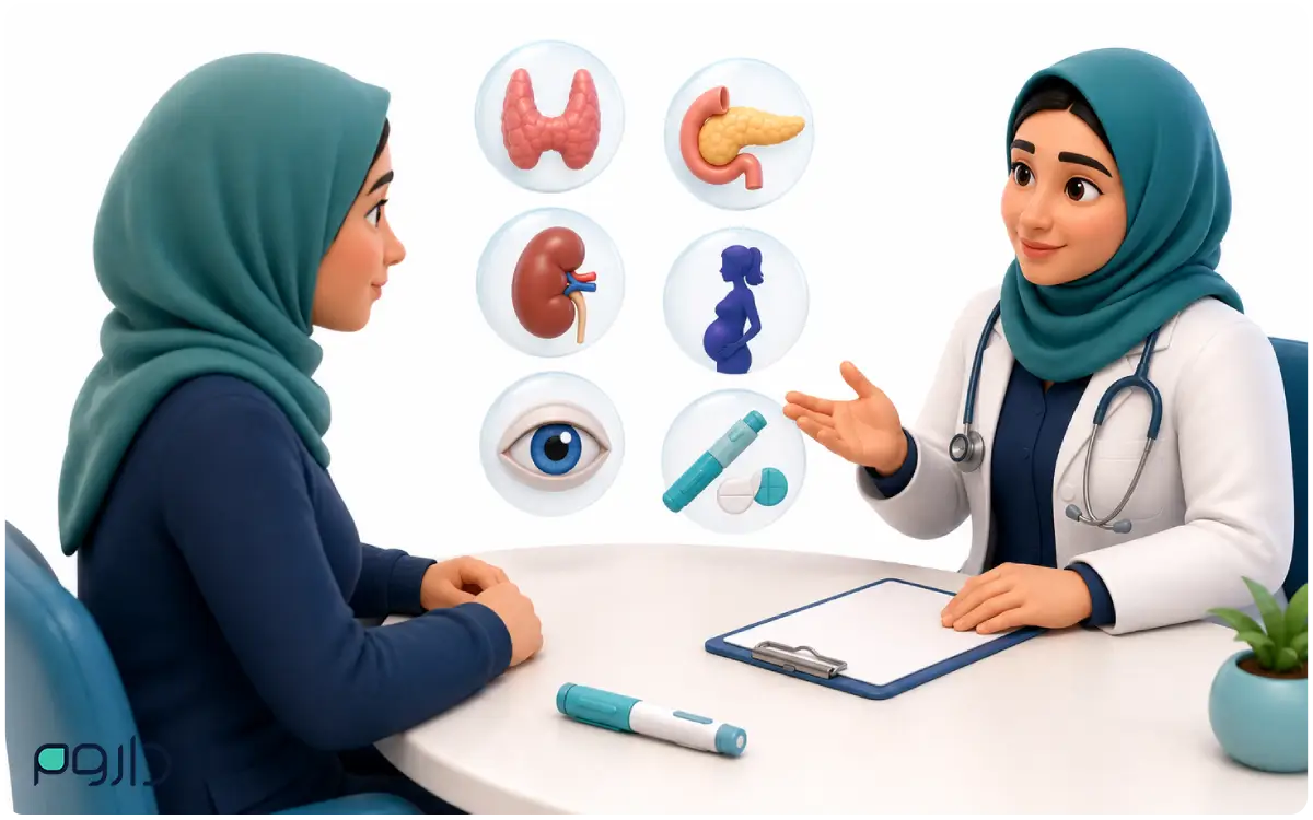 بررسی موارد منع مصرف و تداخل دارویی قبل از شروع آمپول لاغری