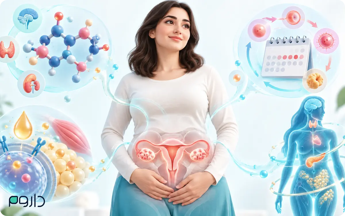 سندروم تخمدان پلی‌کیستیک چیست و برای کنترل آن چه باید کرد؟