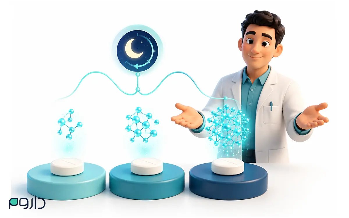 تفاوت دوز قرص واناتونین ۳، واناتونین سیلور و واناتونین گلد